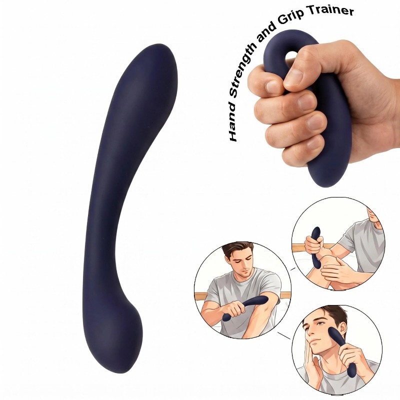 Face Massager - 블루 셀프 케어 근육 마사지 스틱