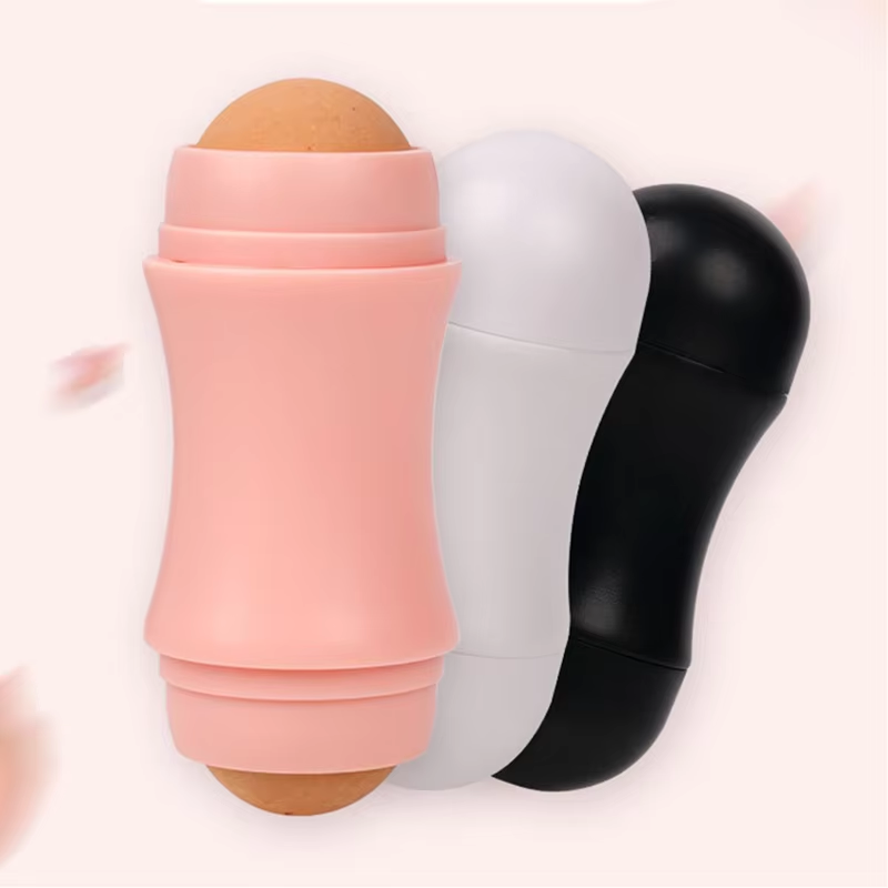 Beauty Gems Makeup - 페이스 오일 흡수 롤러 스킨케어 도구