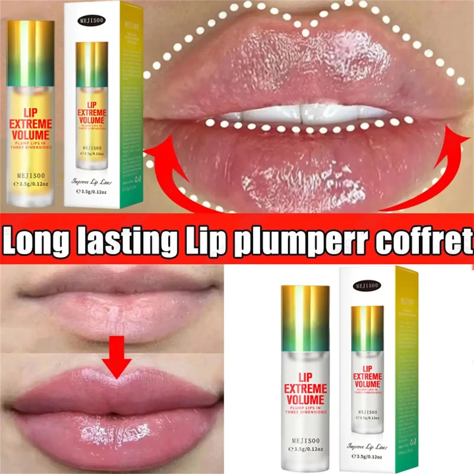 Lip Gloss Plumping - 인스턴트 볼류마이징 립 플럼퍼 오일 립