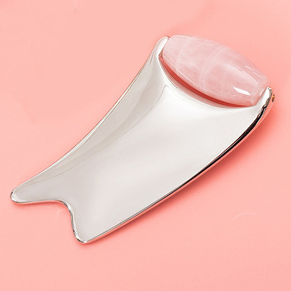 Face Massager - 금속 페이스 구아샤 스크래핑 도구 아연