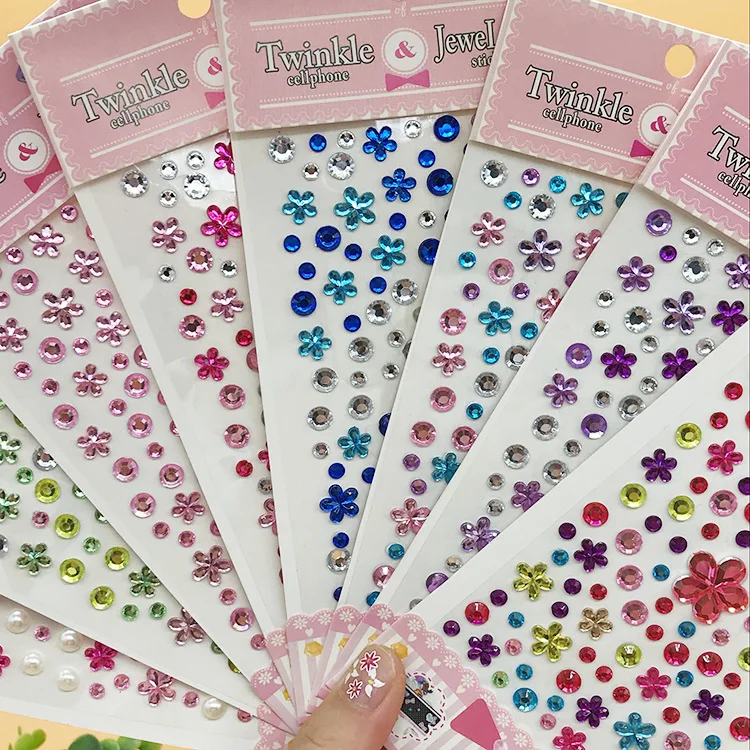 Beauty Gems Makeup - 아이 스티커 장난감 얼굴 보석 크리에이티브