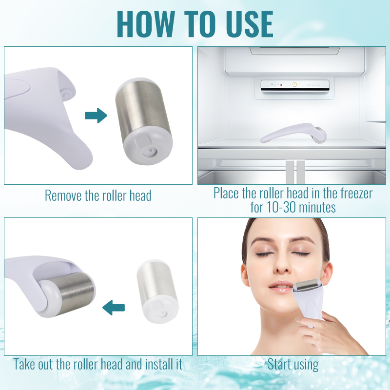 Face Massager - 2025 신형 뷰티 디바이스 아이스 스킨