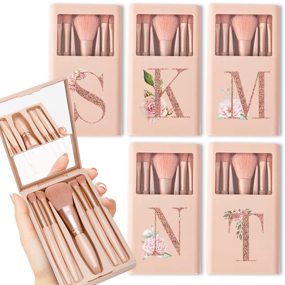 Makeup Beauty Set - 거울과 케이스 접이식 상자 스토리지 메이크업
