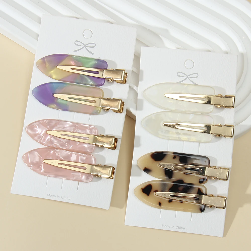 Makeup Beauty Set - Cwllrn Girls Leopard 원활한 헤어 클립