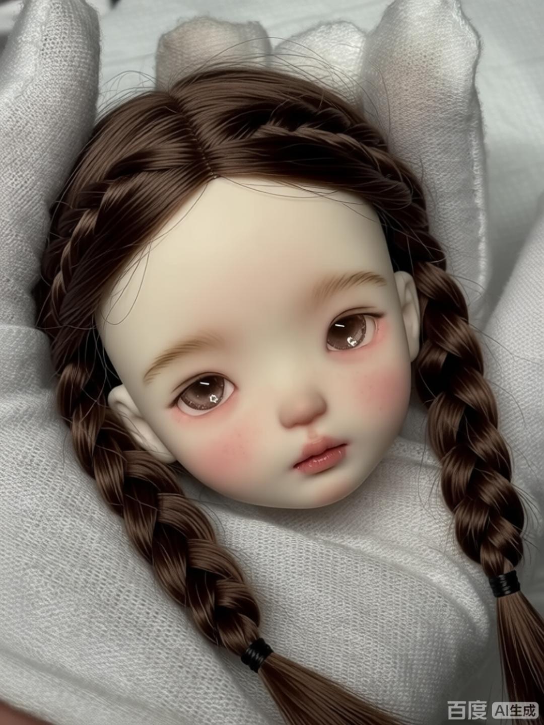 Just Beauty Makeup - 1/6 스케일 SD BJD 인형 머리