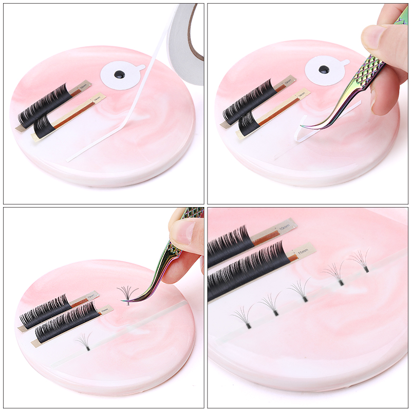 40m/Set 간편한 팬 테이프 3D 볼륨 속눈썹 연장 - Makeup Beauty Set 리뷰 및 가격