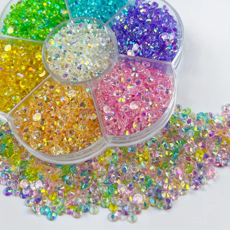 3920개 AB 레진 플랫백 라인스톤, 3mm 네일아트 - Beauty Gems Makeup 리뷰 및 가격