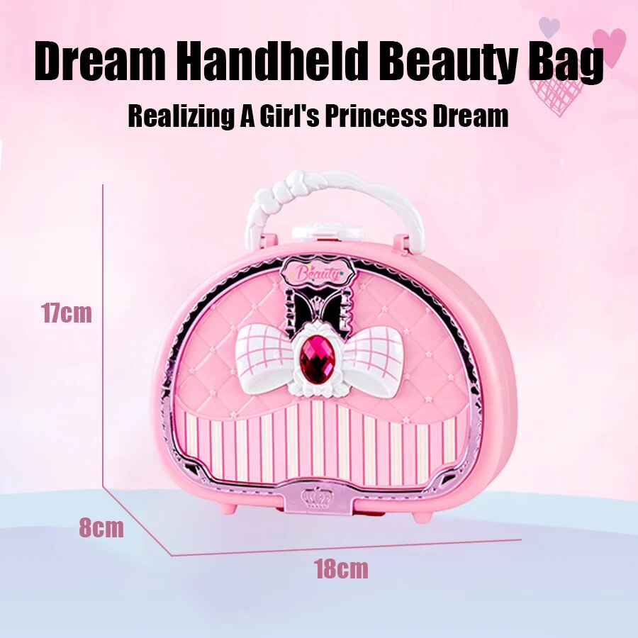 어린이 미용 장난감 메이크업 키트 작은 가방 빨 수있는 - Beauty Makeup Gift Sets 리뷰 및 가격