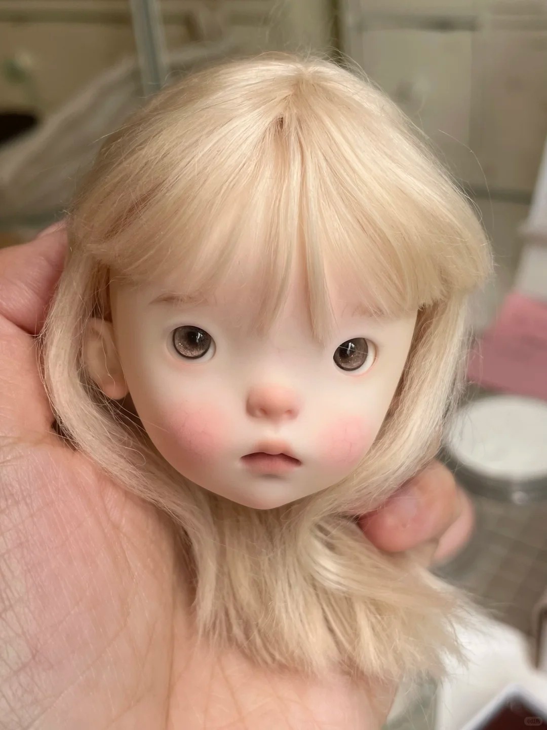 2026년 신제품 1/6 SD BJD 인형 머리 - 란 - Just Beauty Makeup 리뷰 및 가격