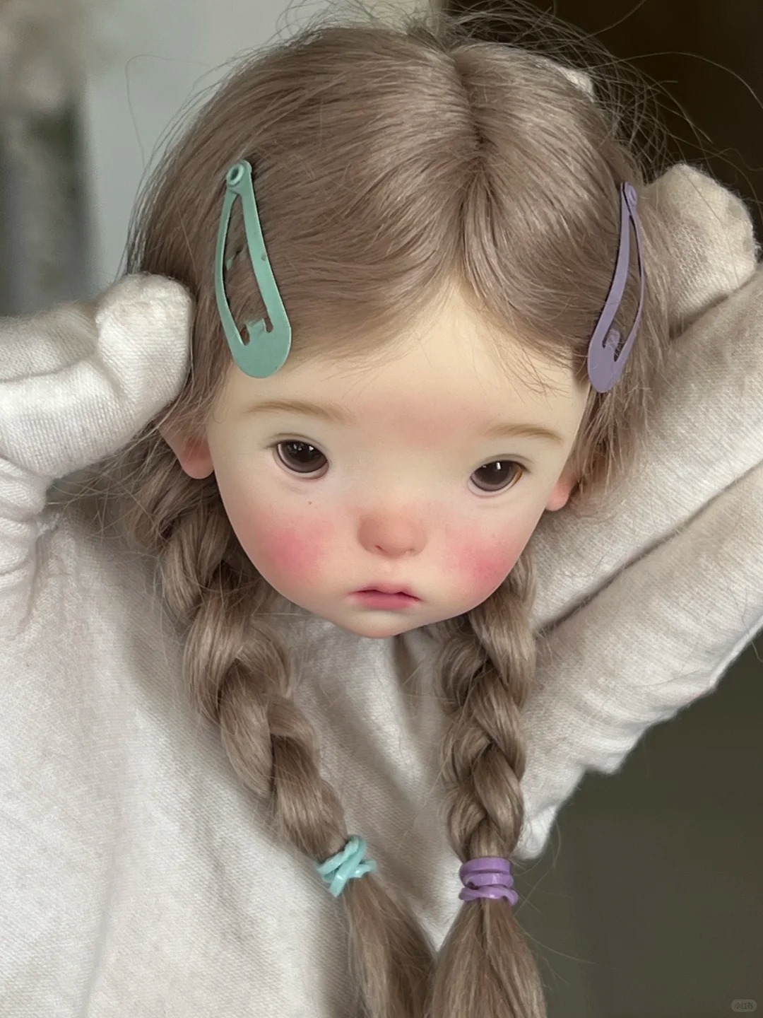 SD BJD 인형 1/6 Landoudou 머리 아름다 - Just Beauty Makeup 리뷰 및 가격