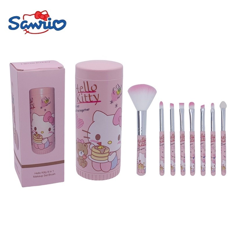 산리오 메이크업 브러쉬 애니메이션 헬로 키티 8종 세트 - Beauty Makeup Gift Sets 리뷰 및 가격