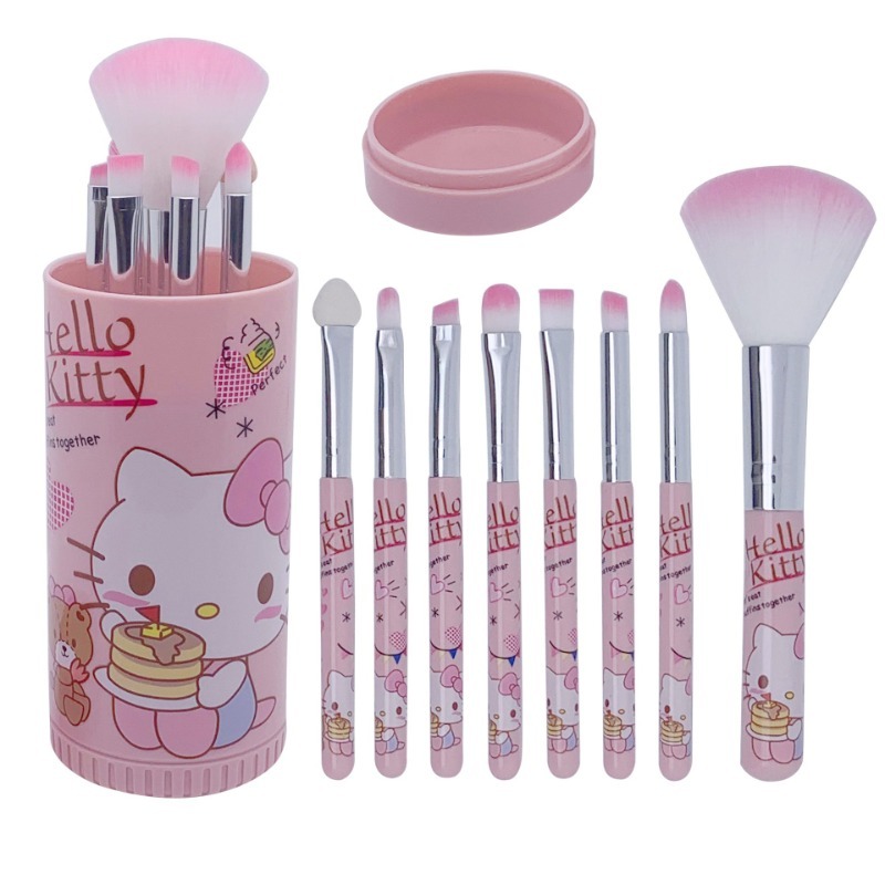 산리오 메이크업 브러쉬 애니메이션 헬로 키티 8종 세트 - Beauty Makeup Gift Sets 리뷰 및 가격