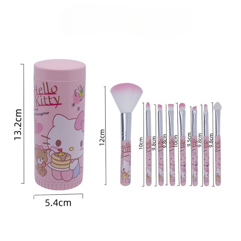 산리오 메이크업 브러쉬 애니메이션 헬로 키티 8종 세트 - Beauty Makeup Gift Sets 리뷰 및 가격