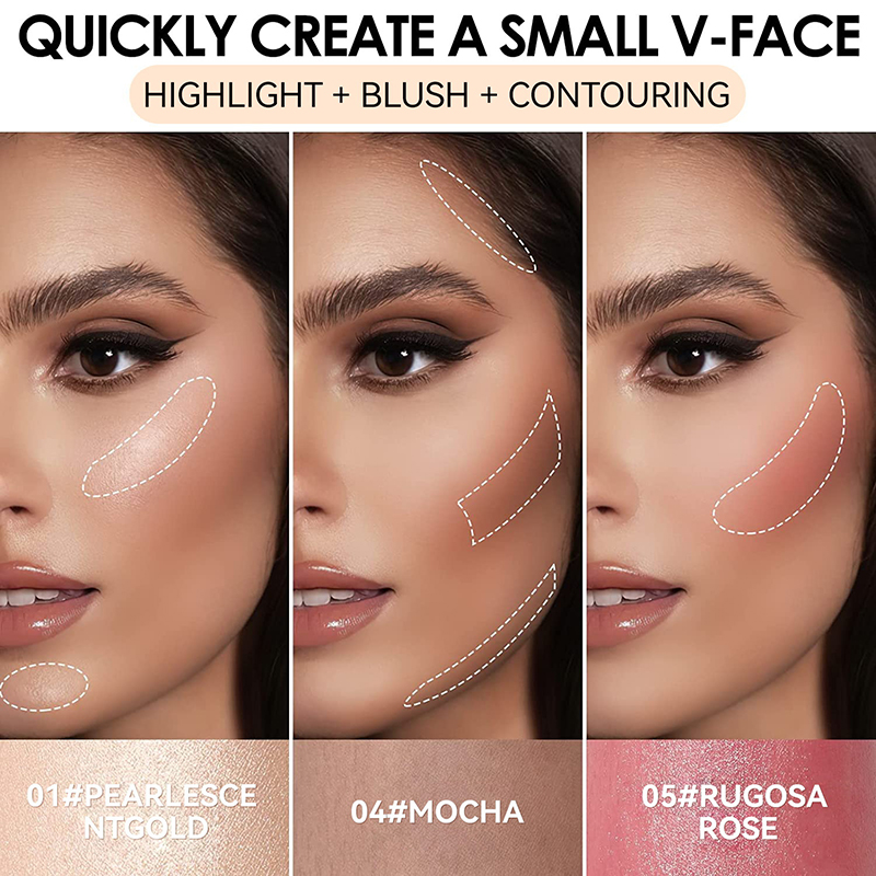 페이스 펄 스톤 하이라이터 스틱 컨투어 쉐이딩 지속되는 - Beauty Gems Makeup 리뷰 및 가격