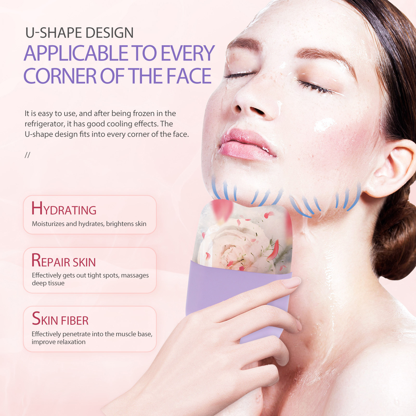 실리콘 페이스 컴팩트 유니콘 모양 피부 마사지 아이스  - Face Massager 리뷰 및 가격