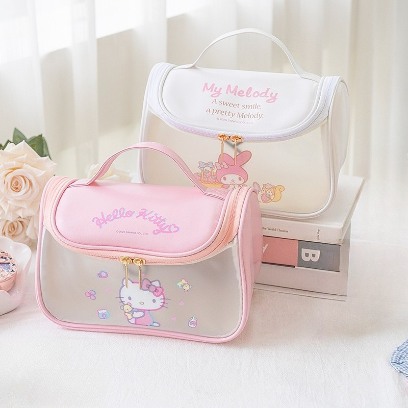 헬로 키티 메이크업 가방 귀여운 세면도구 정리함 휴대용 - Makeup Beauty Set 리뷰 및 가격