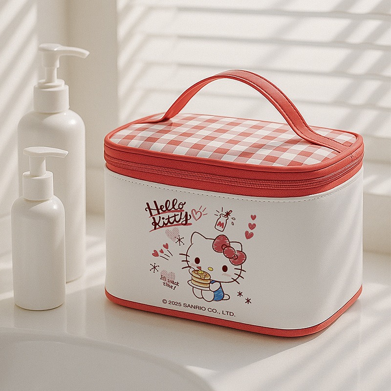 헬로 키티 메이크업 가방 귀여운 세면도구 정리함 휴대용 - Makeup Beauty Set 리뷰 및 가격