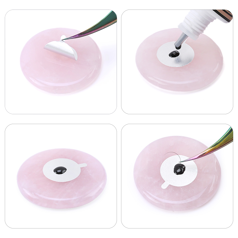 재사용 가능한 인조 속눈썹, 접착제 깔판 속눈썹 연장  - Beauty Gems Makeup 리뷰 및 가격