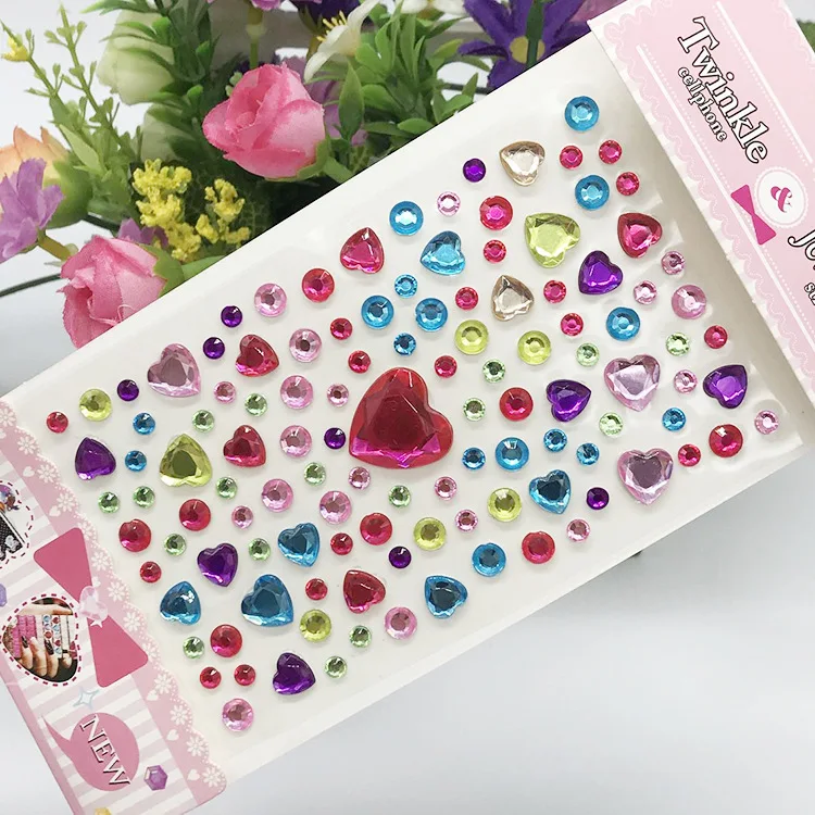 아이 스티커 장난감 얼굴 보석 크리에이티브 어린이 컬러 - Beauty Gems Makeup 리뷰 및 가격