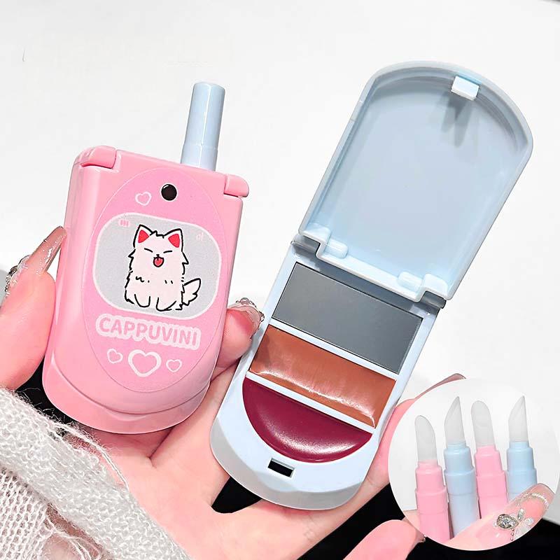 듀얼 컬러 모이스춰라이징 솔리드 립글로스 플립폰 디자인 - Lip Gloss Plumping 리뷰 및 가격