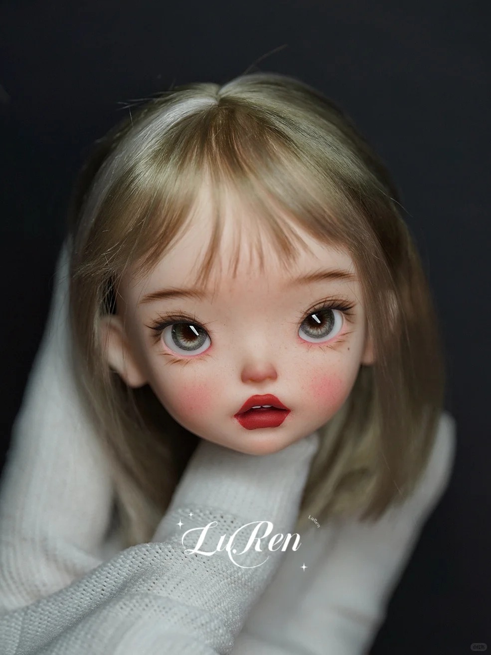 1/6 스케일 SD BJD 인형 머리, 정교한 입술 메 - Just Beauty Makeup 리뷰 및 가격