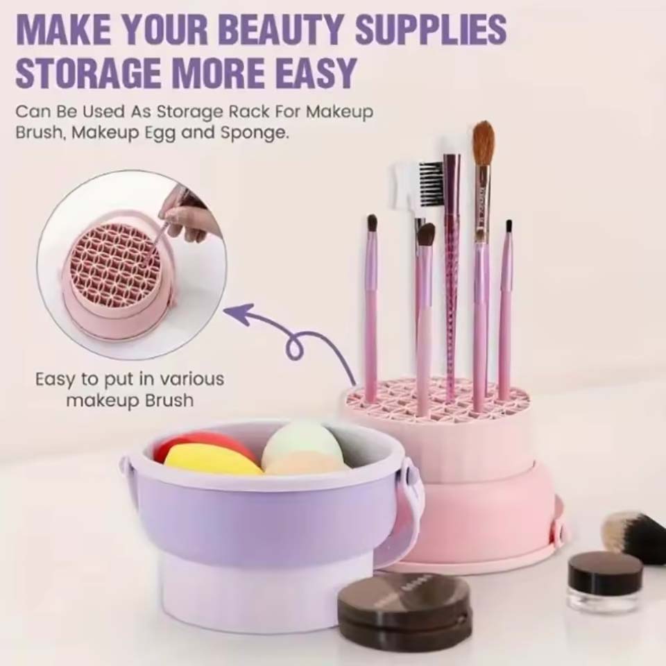 메이크업 브러쉬 세척볼 뷰티 에그 세척 도구 보관 세트 - Makeup Beauty Set 리뷰 및 가격