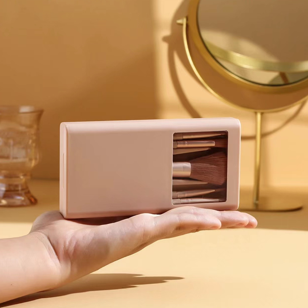거울과 케이스 접이식 상자 스토리지 메이크업 브러쉬 세 - Makeup Beauty Set 리뷰 및 가격