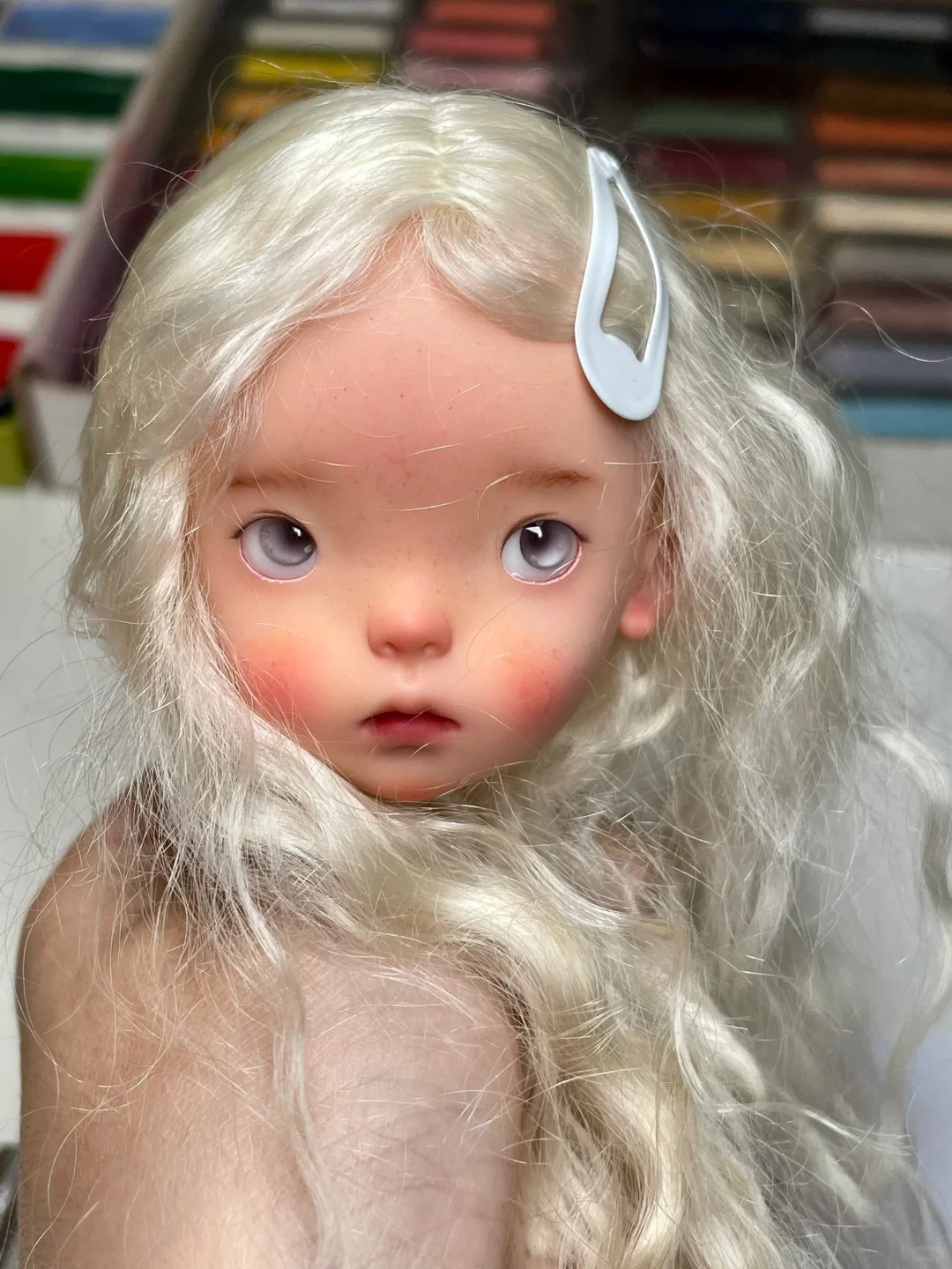 1/6 스케일 SD BJD 인형 머리 -doudou p - Just Beauty Makeup 리뷰 및 가격