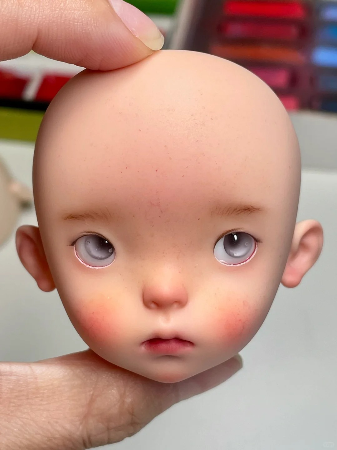 1/6 스케일 SD BJD 인형 머리 -doudou p - Just Beauty Makeup 리뷰 및 가격