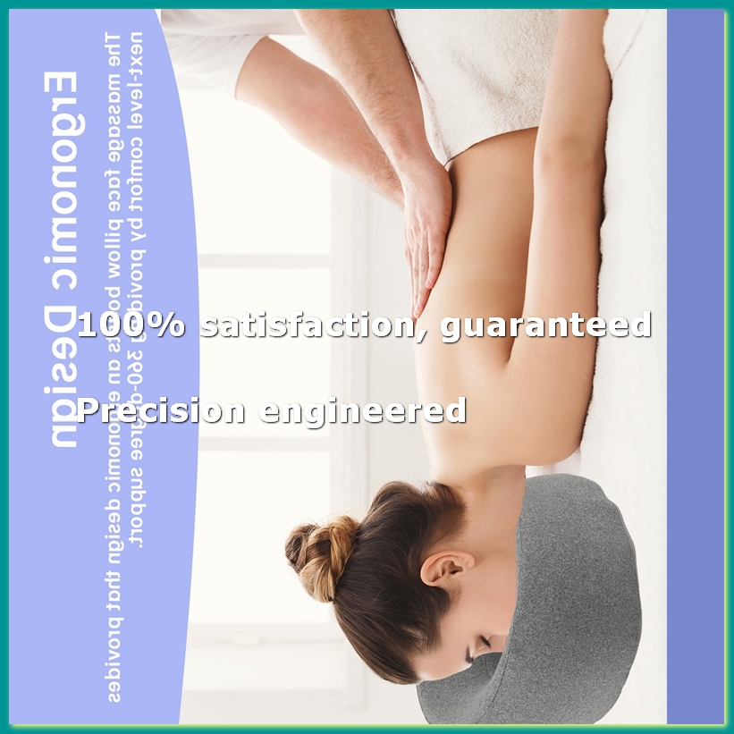 인체공학적 수면 베개 메모리폼 헤드레스트 지지 베개 바 - Face Massager 리뷰 및 가격