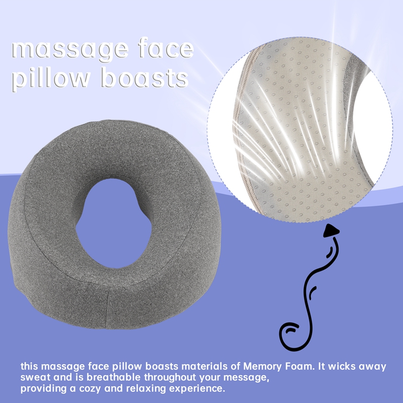 인체공학적 수면 베개 메모리폼 헤드레스트 지지 베개 바 - Face Massager 리뷰 및 가격