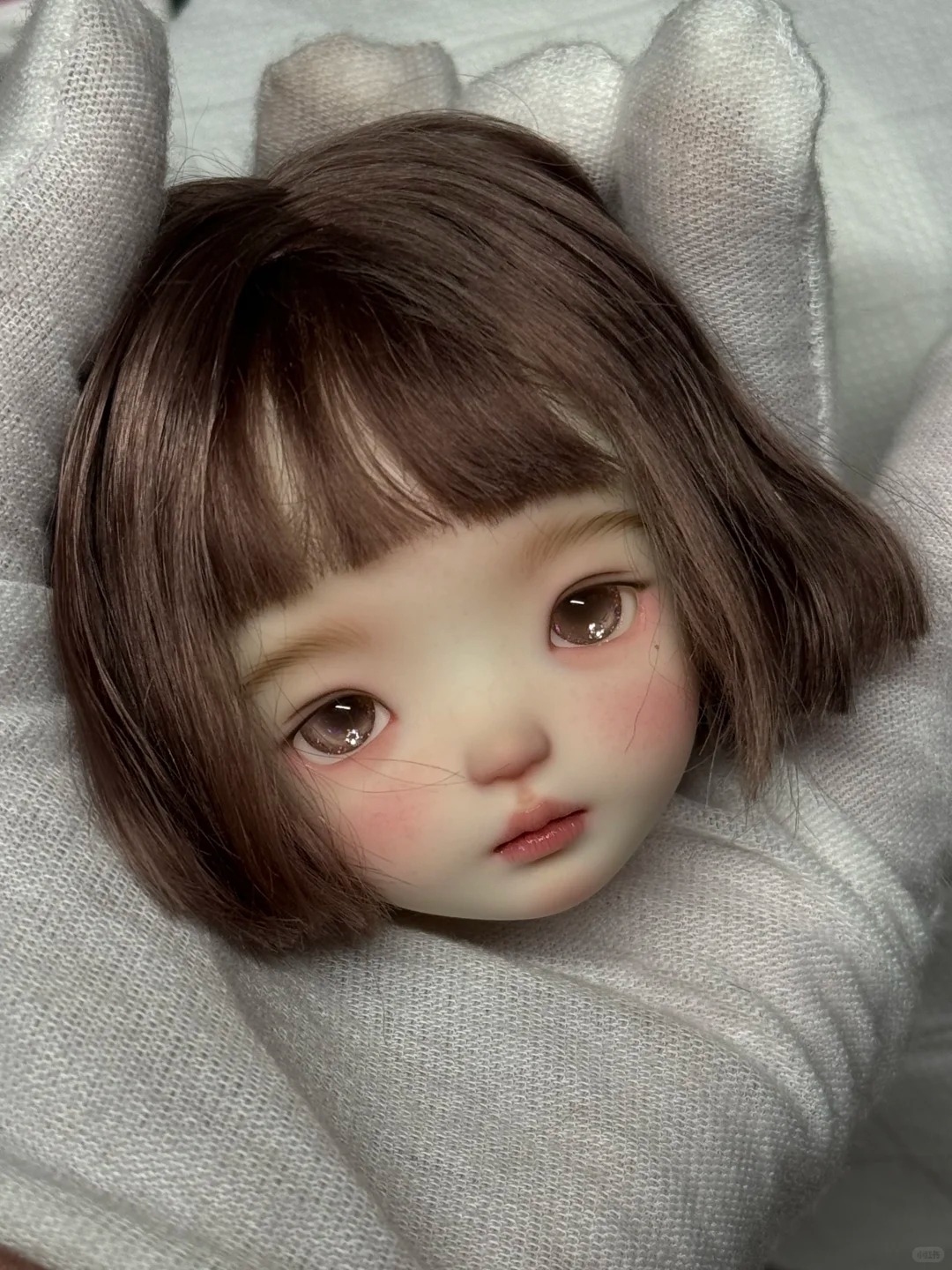 1/6 스케일 SD BJD 인형 머리 - jale K2 - Just Beauty Makeup 리뷰 및 가격